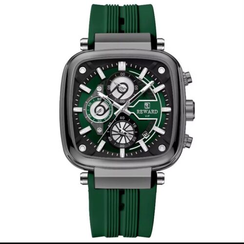 Reward VIP Luxury Square Dial Silicone Watch